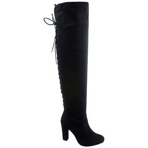New-Fashion Women’s Over The Knee High Heel Boots